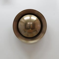 Aged Brass Oculus Wall Light by Gallery L7