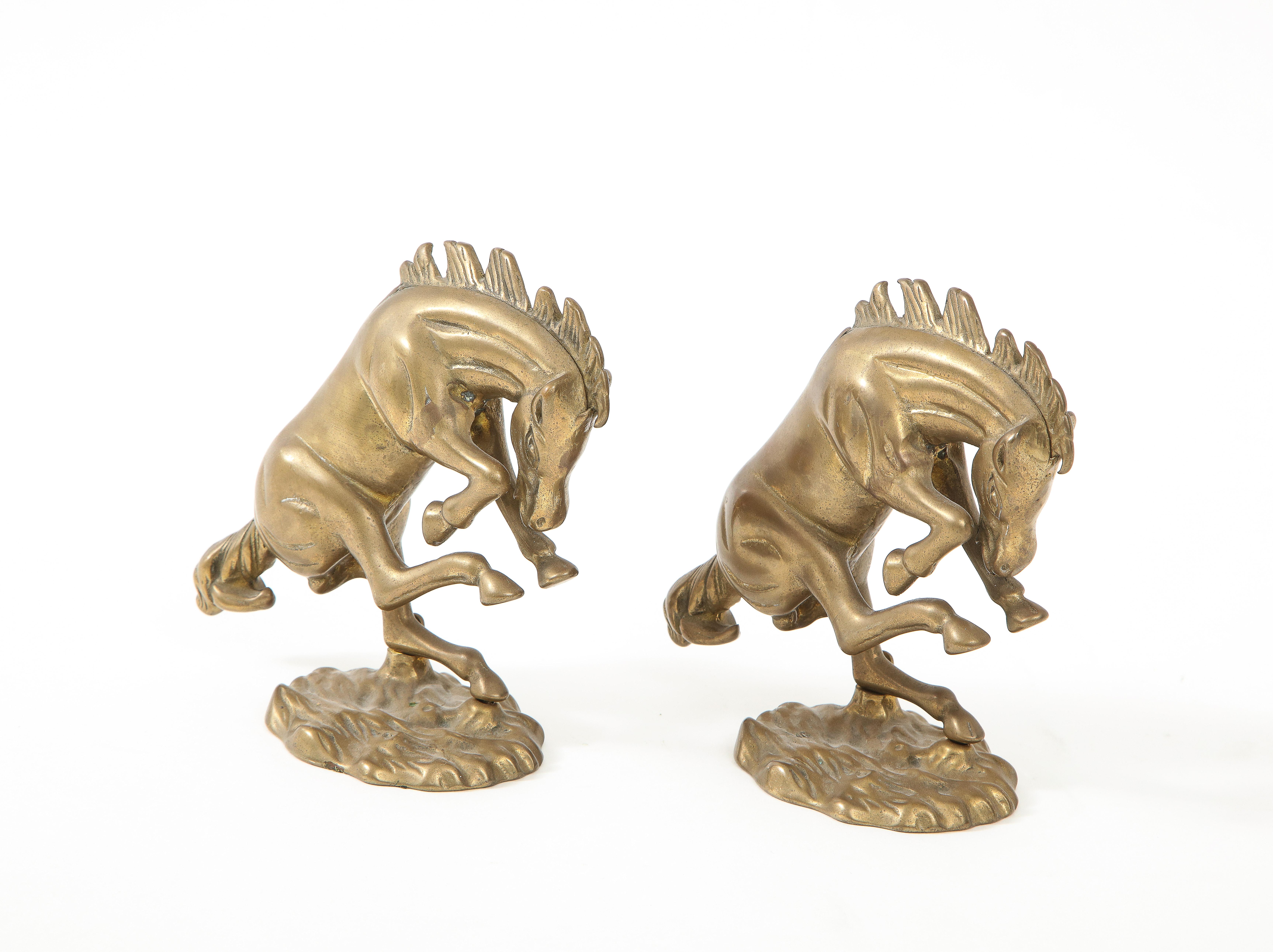 American Aged Bronze Bucking Broncos For Sale