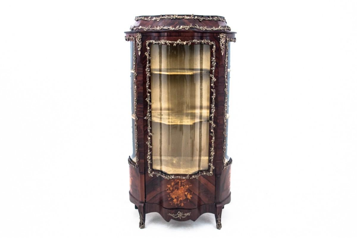 Aged display case, France, circa 1830. After renovation For Sale 4