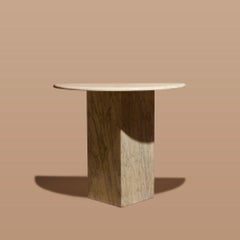 Aged Yellow Marble Console Individual