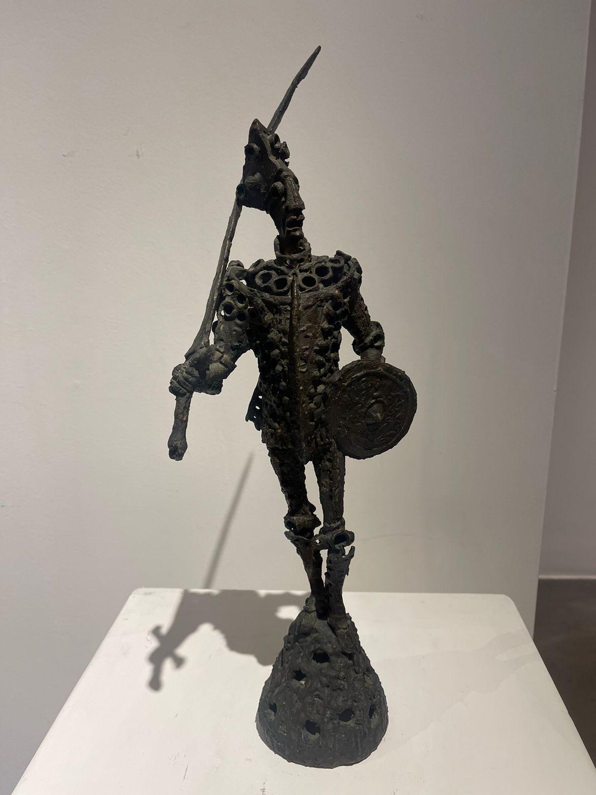 Agenore Fabbri Figurative Sculpture - Don Quixote