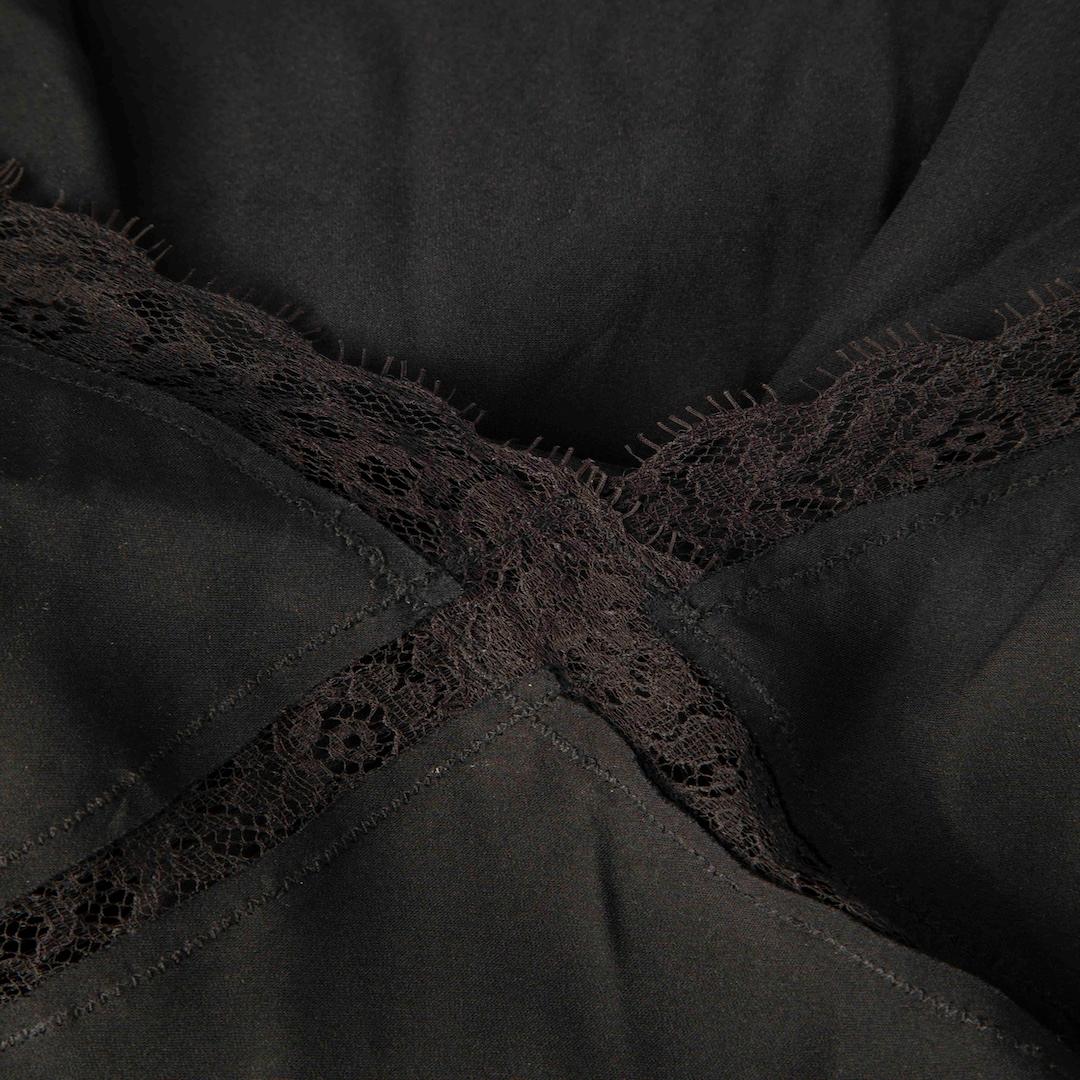 Agent Provocateur - Mini-robe noire en soie - Taille S Bon état - En vente à London, GB