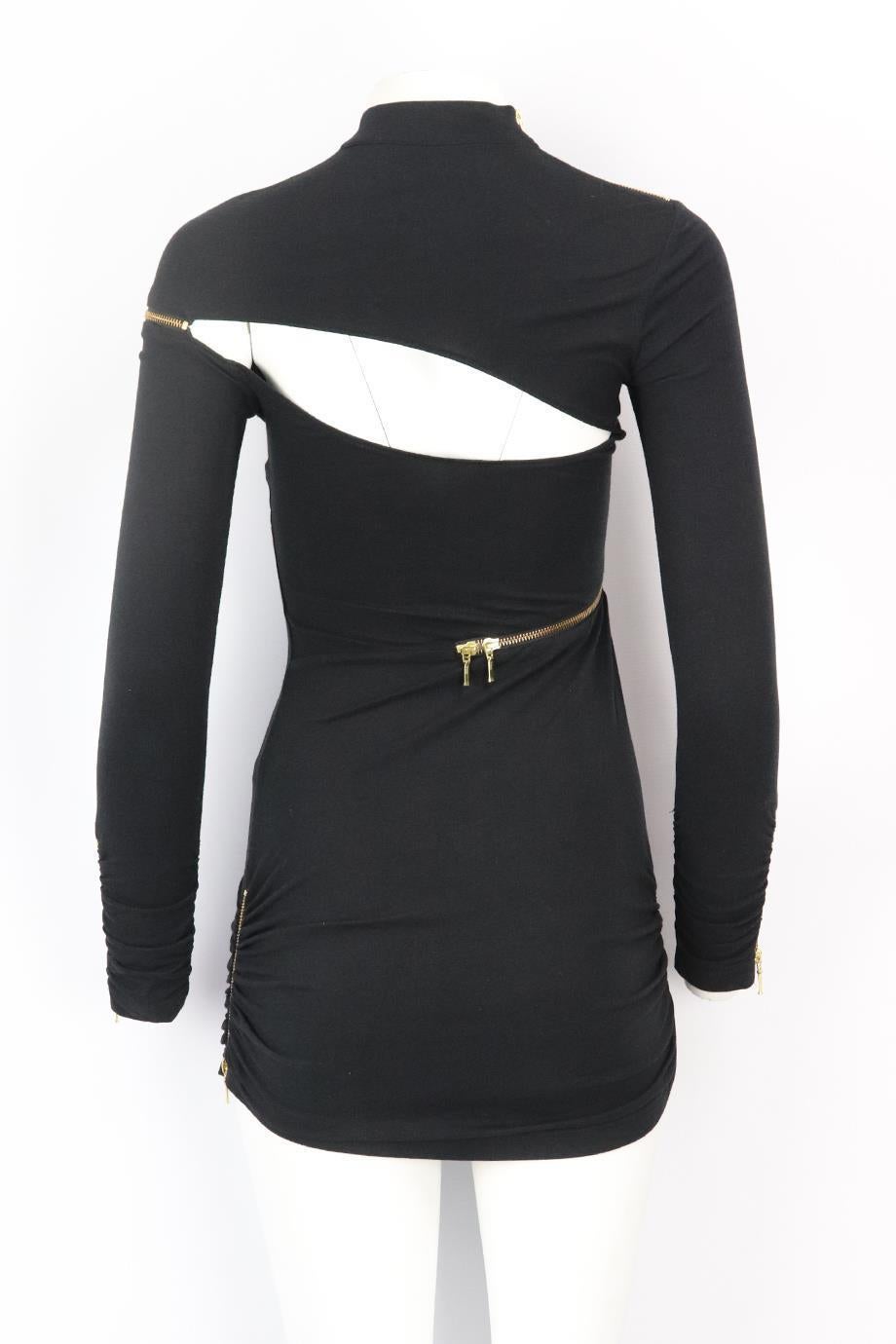 Agent Provocateur Cutout Stretch Jersey Mini Dress Uk 10 In Excellent Condition In London, GB