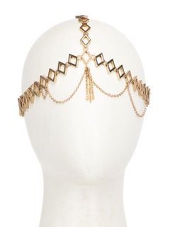 Tocado dorado en forma de diamante Agent Provocateur