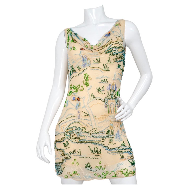 Agent Provocateur Soiree 2014 Emiko Silk Chiffon Hand Embroidered