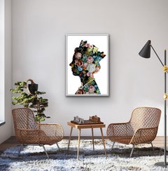 Agent X, Eine Königin (4),  Gemälde auf Leinwand, zeitgenössische Kunst