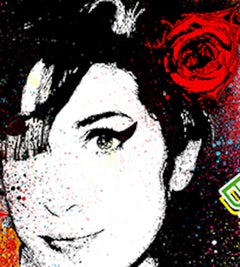 Amy Winehouse-Porträt, berühmte Celebrity-Kunstwerke, „Amy) You Know Love Is“