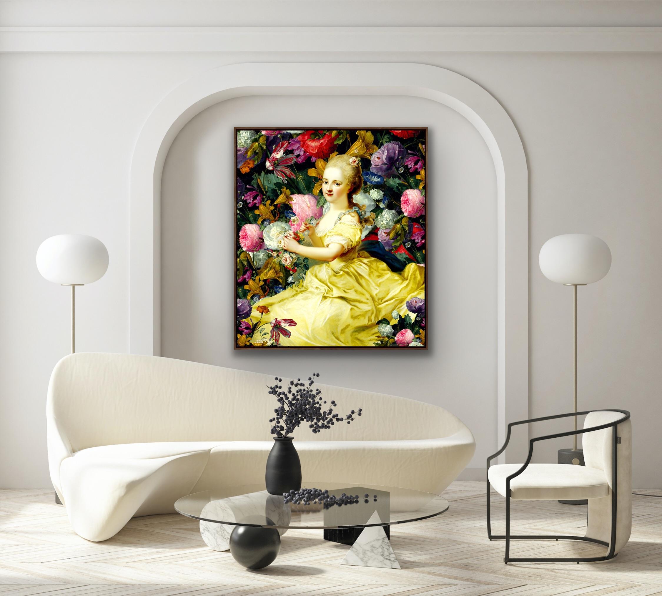 Beauté du XVIIIe siècle 4 de Agent X, Arte original producido digitalmente en venta 1