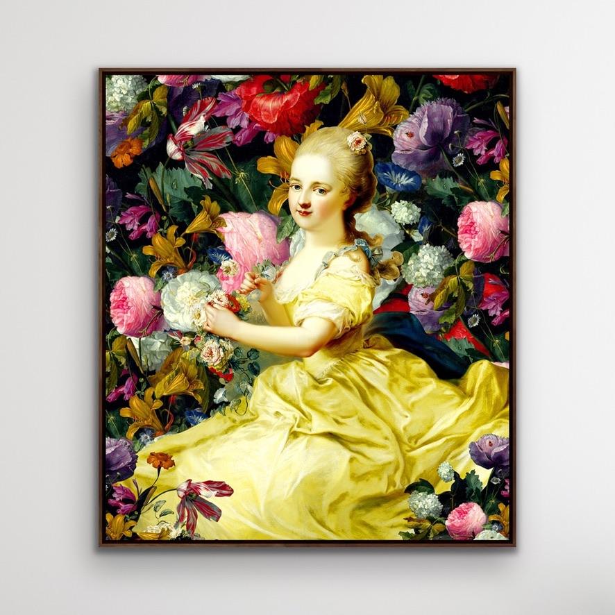 Beauté du XVIIIe siècle 4 de Agent X, Arte original producido digitalmente en venta 2