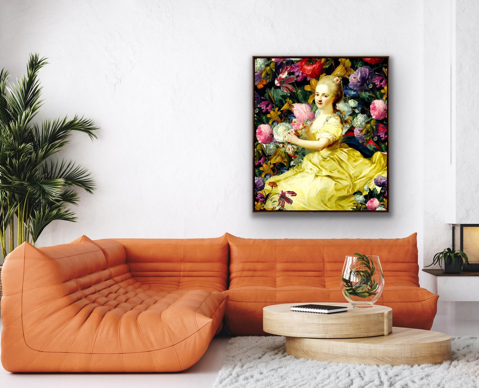 Beauté du XVIIIe siècle 4 de Agent X, Arte original producido digitalmente en venta 4