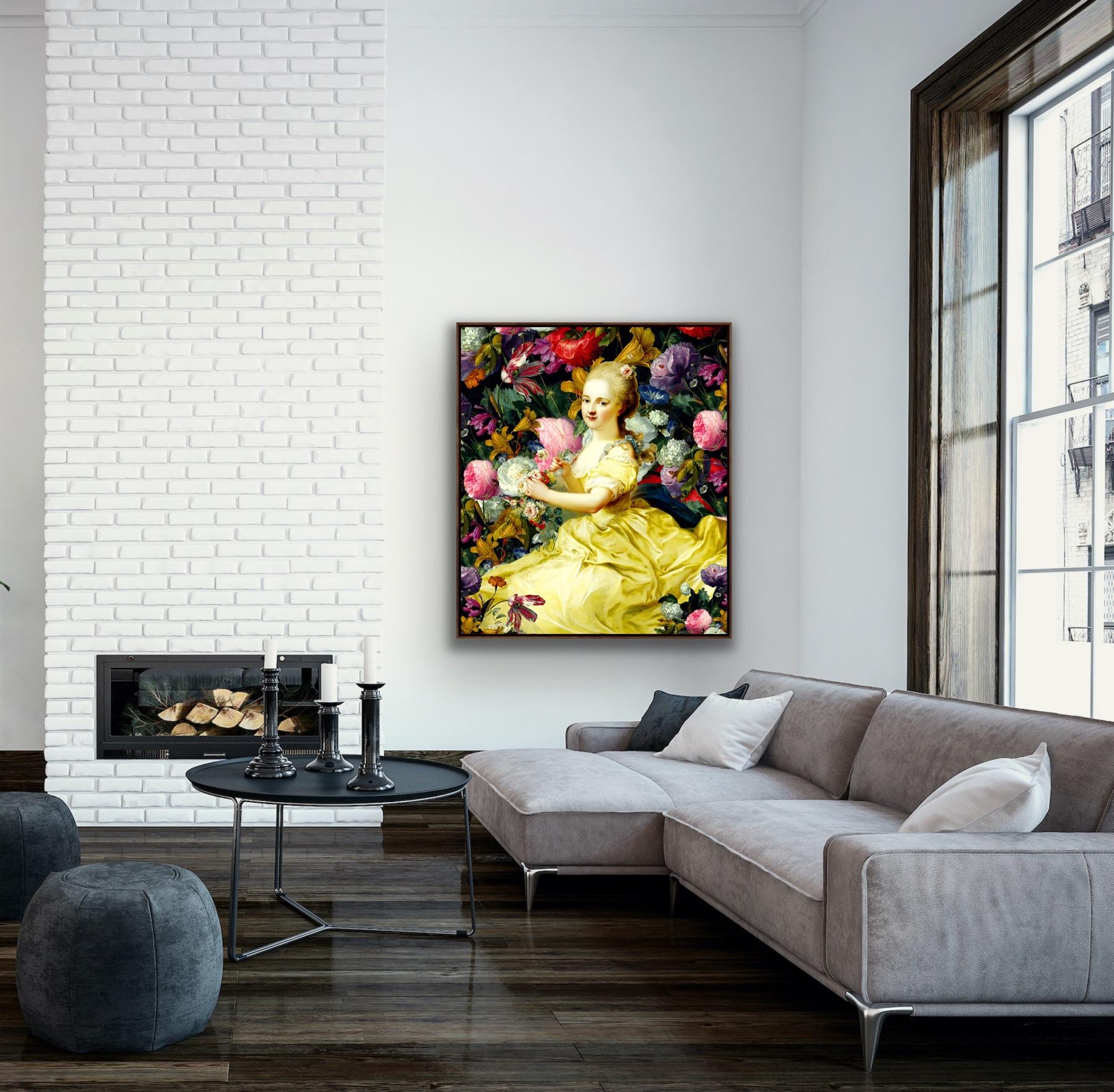Beauté du XVIIIe siècle 4 de Agent X, Arte original producido digitalmente en venta 5