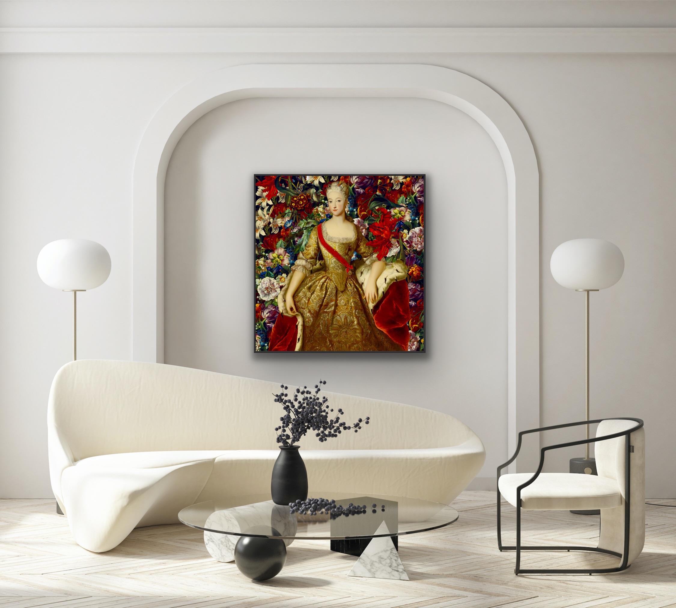 Beauté du XVIIIe siècle 7, Agent X, Arte contemporanea, Pittura digitale originale in vendita 1