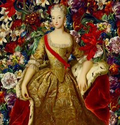 Beauté du XVIIIe siècle 7, Agent X, Contemporary Art, Original digital painting