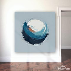 Trosie, Originalgemälde, Abstrakte Kunst, Meereskunst