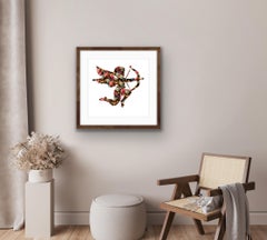 Valentine Love (Number 10 White), Figurative Art, Valentines Gift, Classical Art