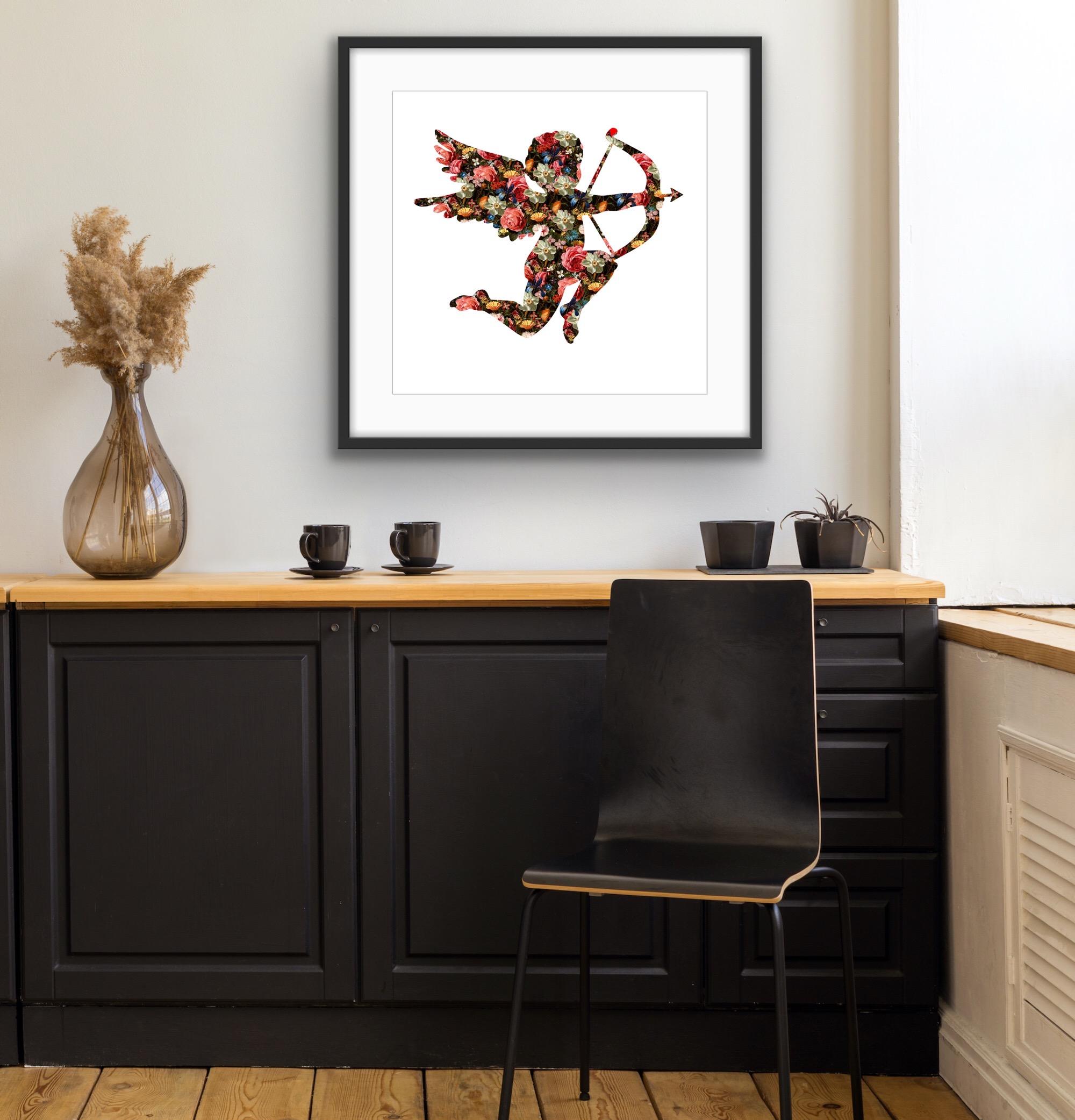 Amor de San Valentín (Número 10 Blanco), Arte Figurativo, Regalo de San Valentín, Arte Clásico en venta 1
