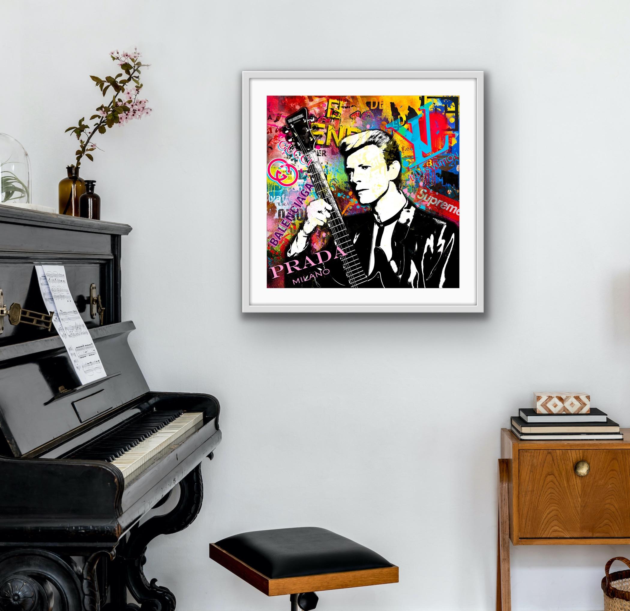 (Bowie) Mysteries souhaitables - Pop Art Print par Agent X