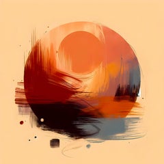 Deyama (Abstract, Round, Disc, Circle, Warm)