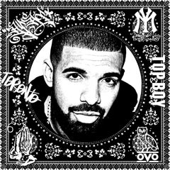 Drake (Schwarz-Weiß) (50 Jahre, Hip Hop, Rap, Ikonisch, Künstler, Musiker, Rapper)