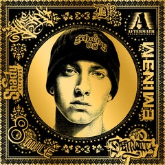 Eminem (Gold) (50 Years, Hip Hop, Rap, Iconic, Artist, Musician, Rapper)