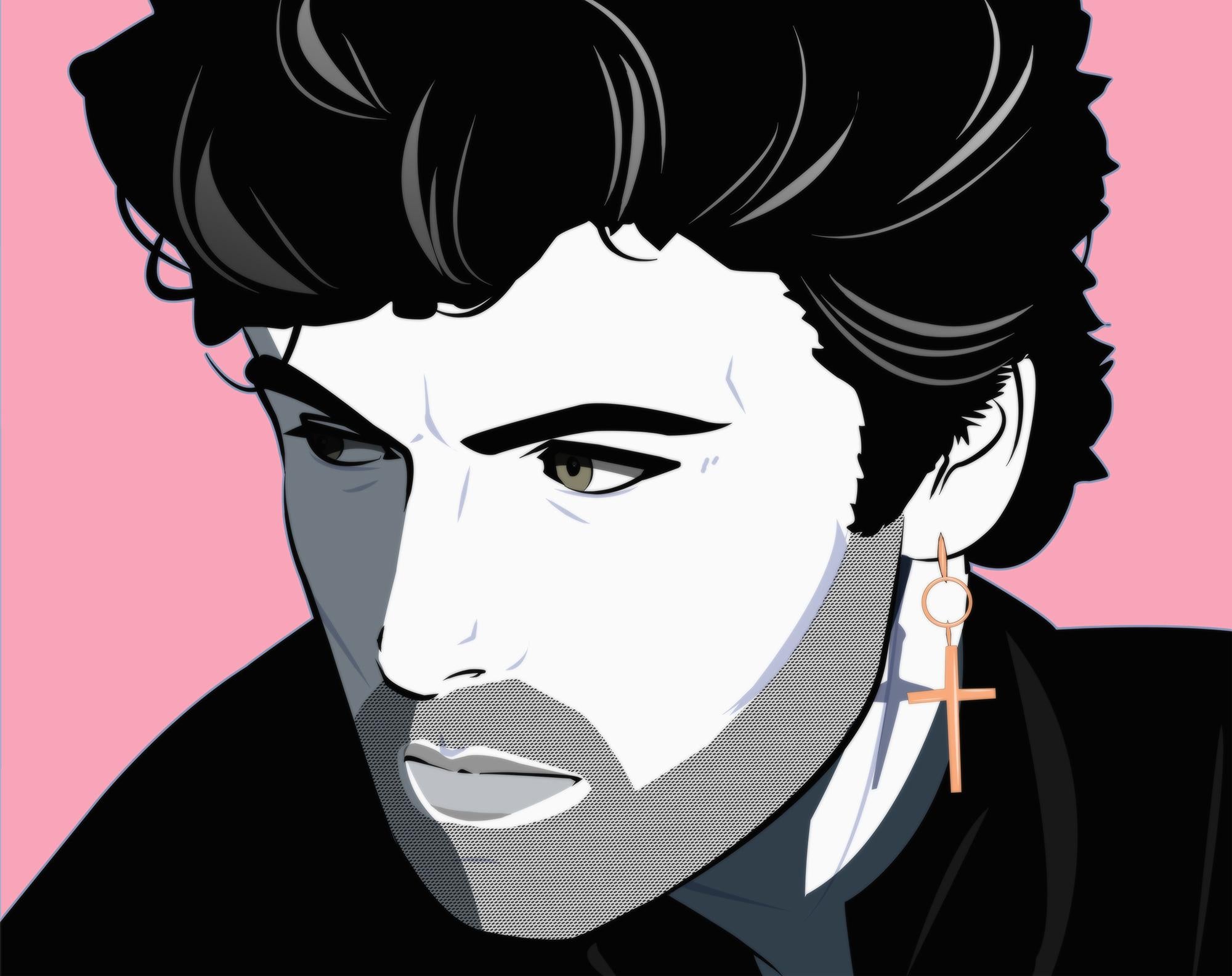 George Michael  - Art by Agent X