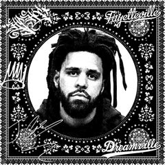 J Cole (Black & White)(50 Years, Hip Hop, Rap, Iconic, Artist, Musician, Rapper)