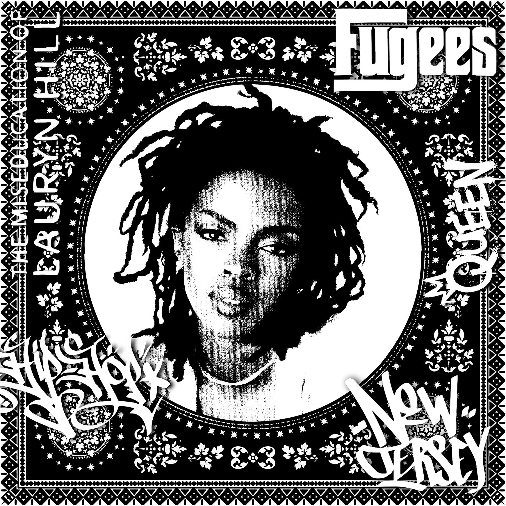 Lauryn Hill (Black & White), 50 ans, Hip Hop, Rap, Iconic, Artiste, Musician) - Print de Agent X