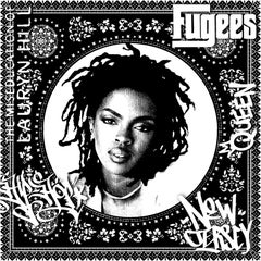 Lauryn Hill (Black & White) (50 Years, Hip Hop, Rap, Iconic, Artist, Musician)