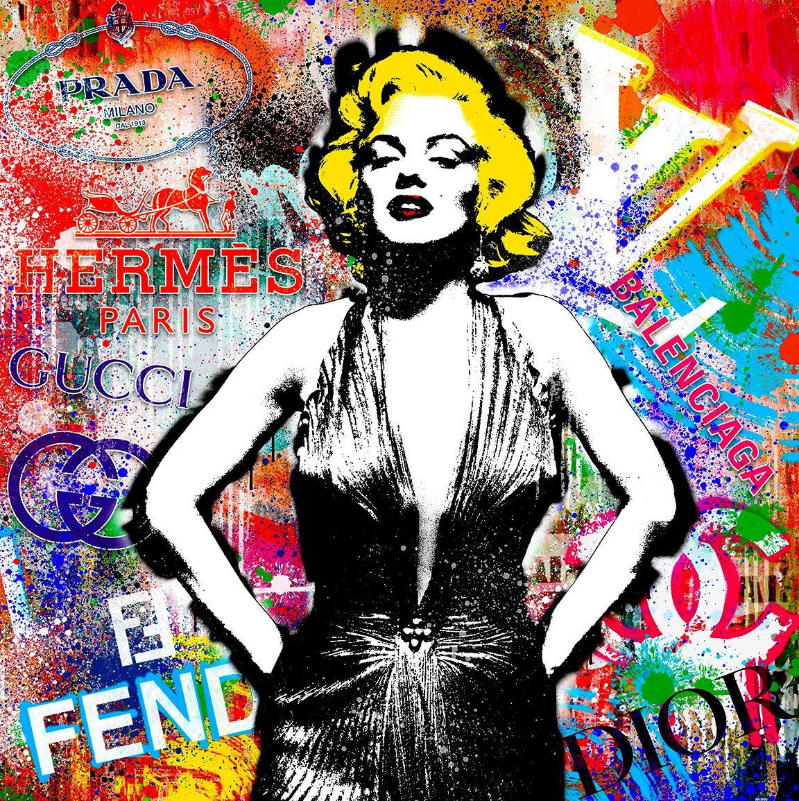 Marilyn as Vicky Debevoise - Print by Agent X