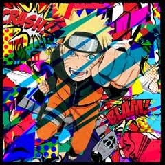 El poder de Naruto (Pop Art, Street Art, Arte Urbano)