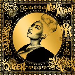 Nicki Minaj (Gold) (50 Years, Hip Hop, Rap, Iconic, Artist, Musician, Rapper)