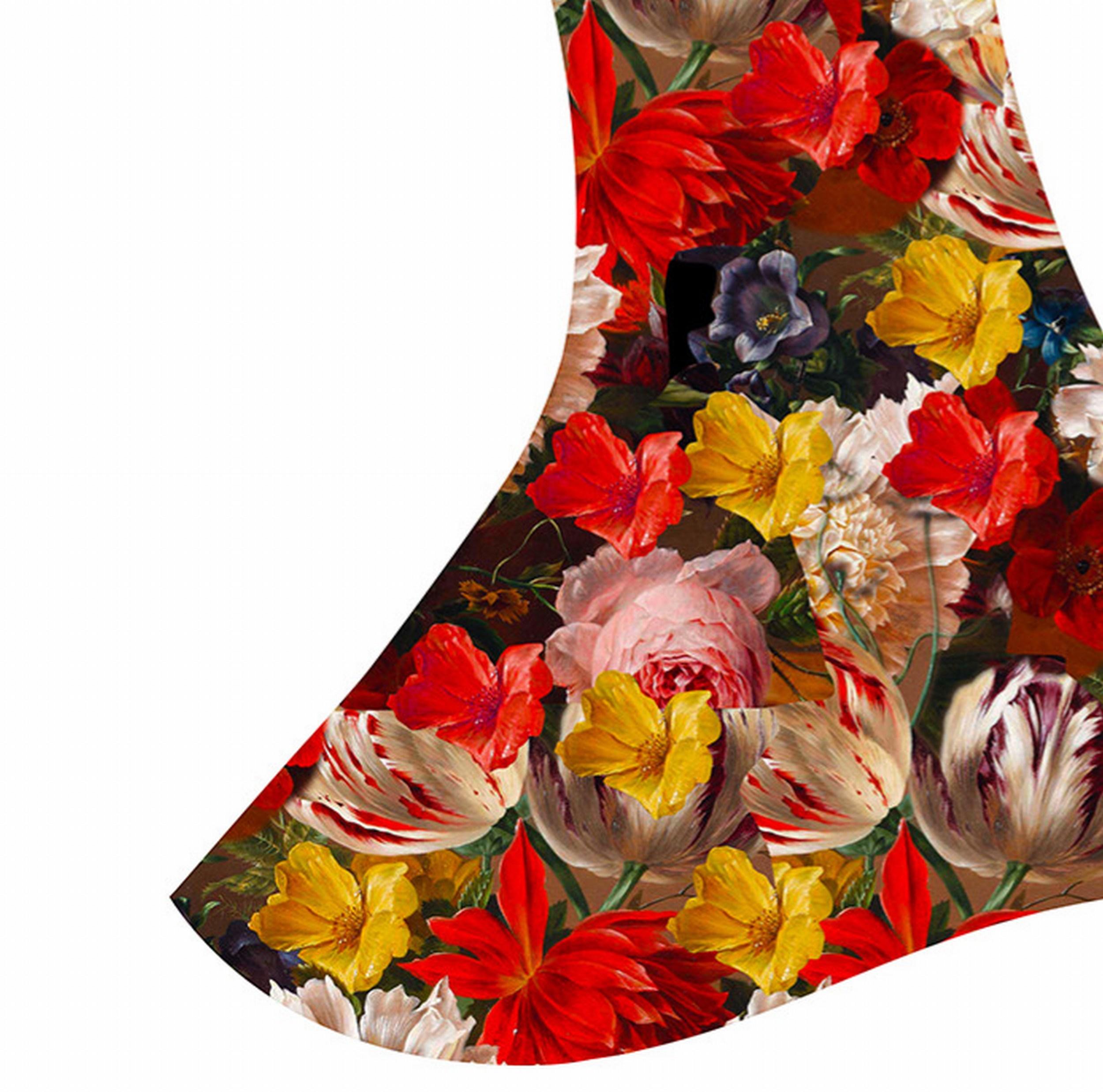 Nkosazana 55 (Silhouette, Ritratto, Fiori, Vibrante) in vendita 4