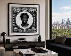 OG Anunoby Knicks Finals Champion Limited Edition Print, 24 x 24 inches