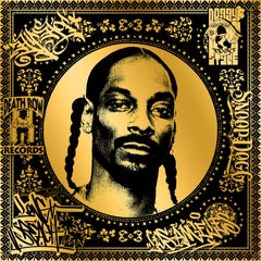 Snoop Dogg (Gold) (50 Years, Hip Hop, Rap, Iconic, Artist, Musician, Rapper)