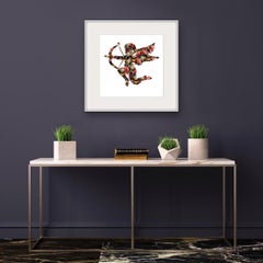 Valentine Love (Nummer 10 weiß) R von Agent X, Druck in limitierter Auflage, Love