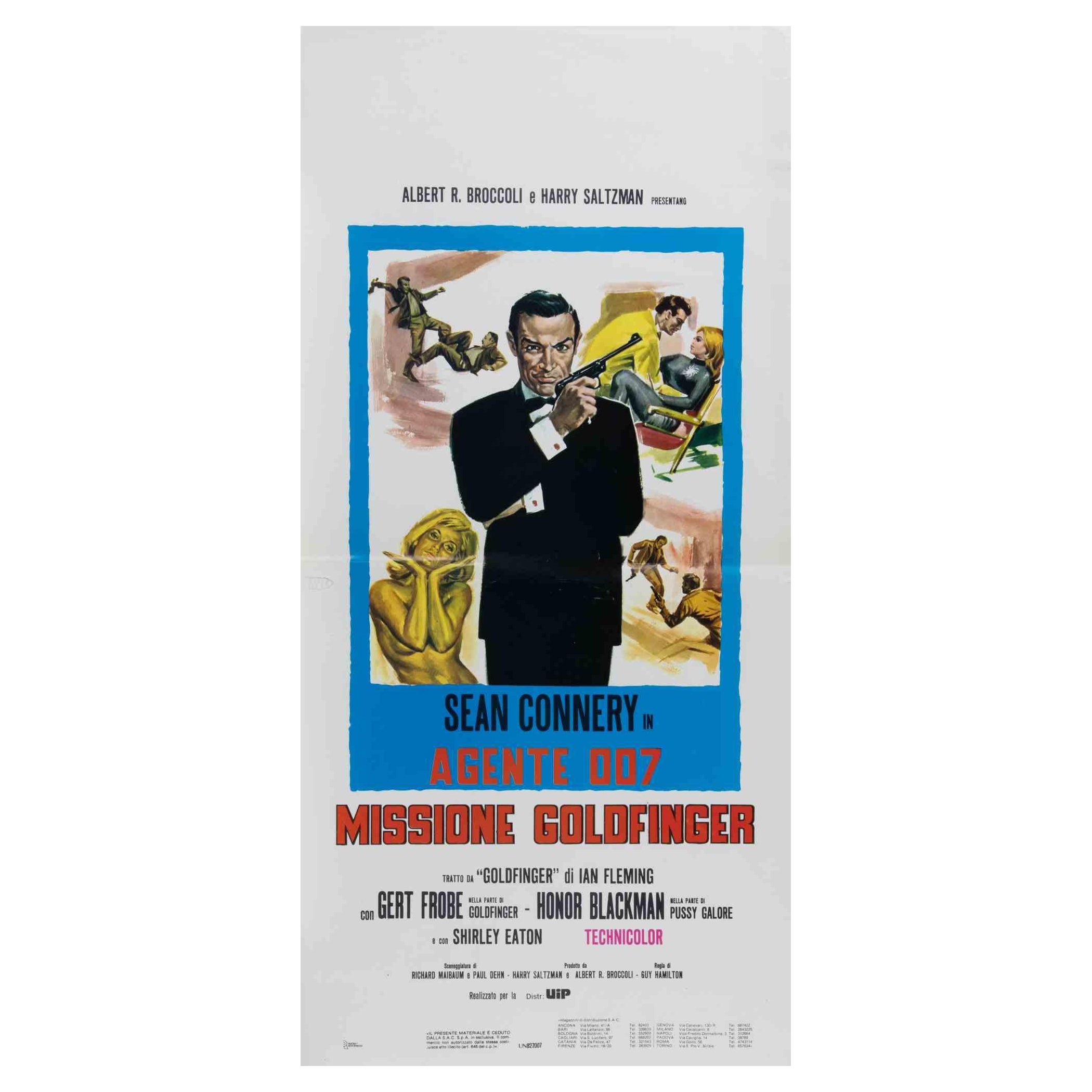 Agente 007 Missione Goldfinger (version italienne), 1964