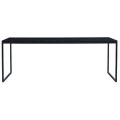 A. G. Fronzoni Rectangular Fronzoni 64 Table in Anthracite Top & Base Cappellini