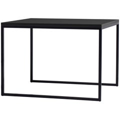 A. A. G. Fronzoni Tavolo quadrato 64 con piano e base antracite per Cappellini