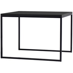 Retro A. G. Fronzoni Square Fronzoni 64 Table in Anthracite Top & Base for Cappellini