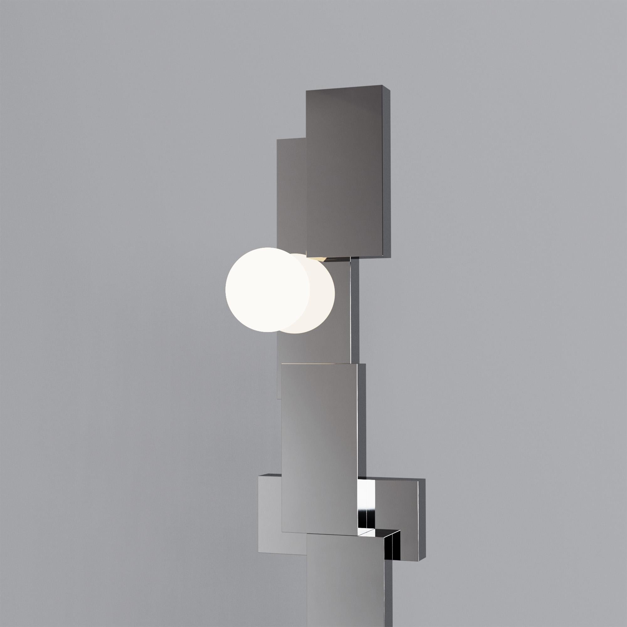 Modern Aggregate, FLOOR LAMP, By Kai Ming Yang Studio For Sale
