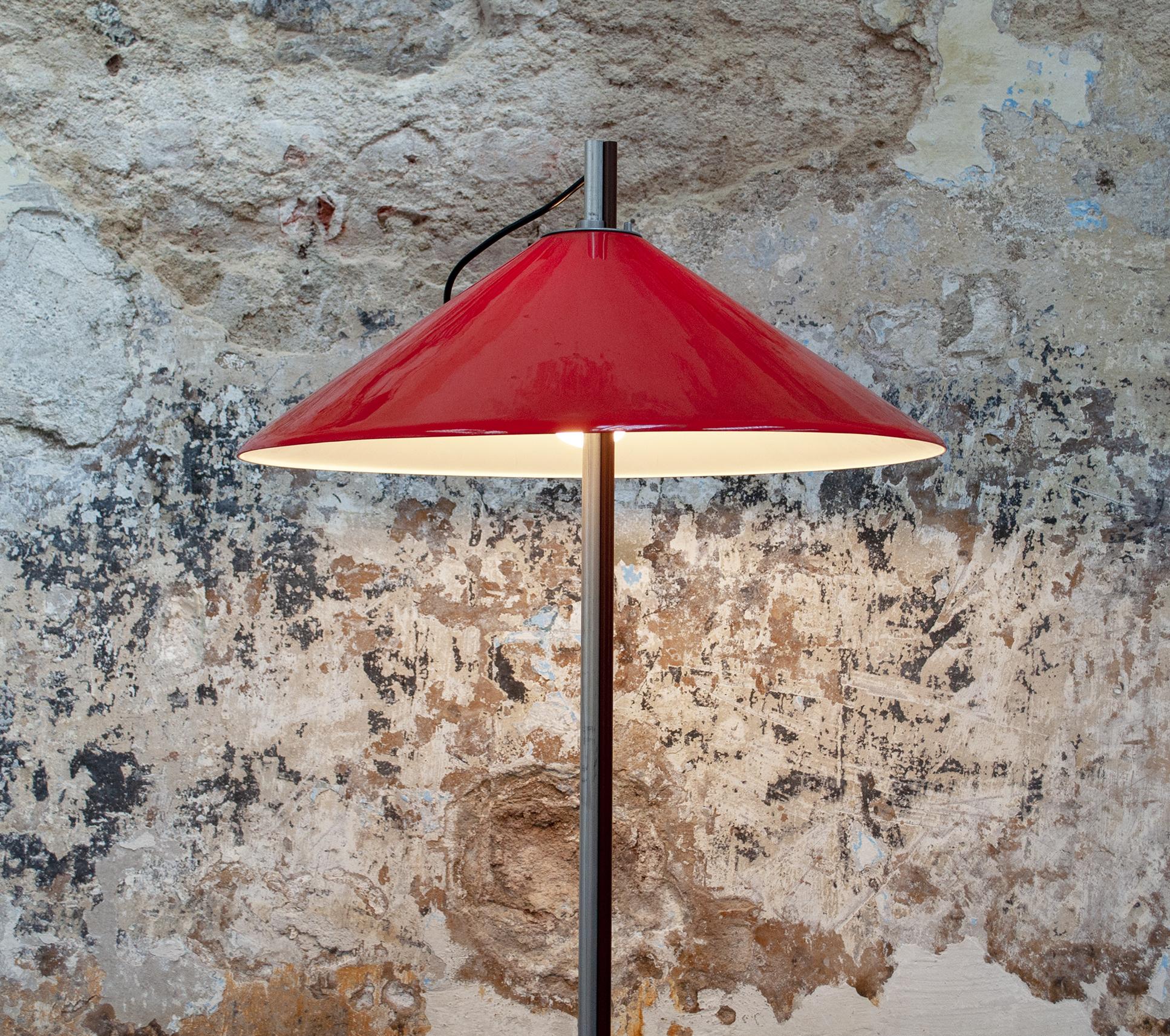 Aggregato Floor Lamp by Enzo Mari and Giancarlo Fassina for Artemide, 1970 In Excellent Condition For Sale In Torino, Italy