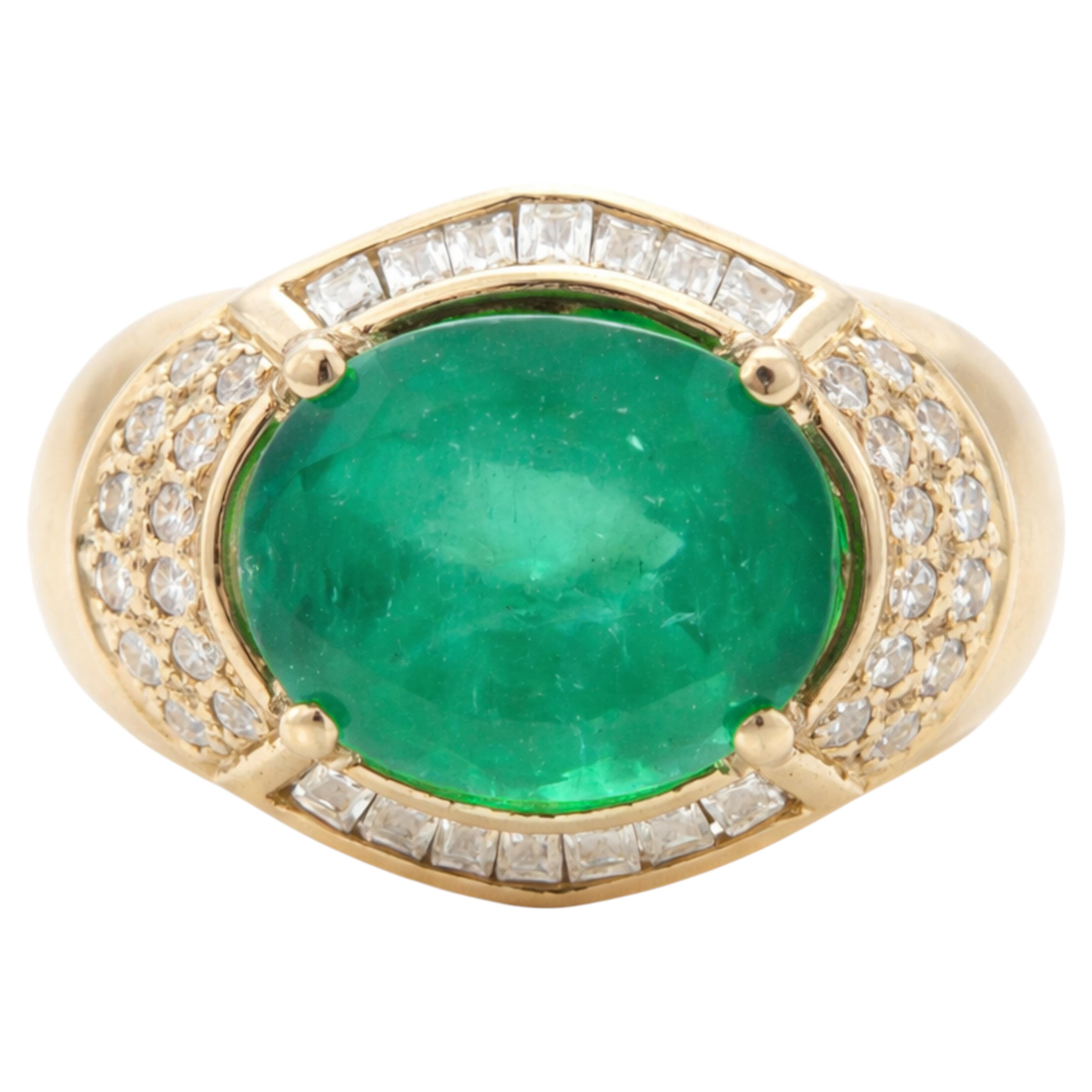 Agl 4 Carat Certified Colombian Diamond Ring