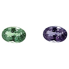 AGL Certed Natural Alexandrite of 0.49cts, Good Green to Purple!