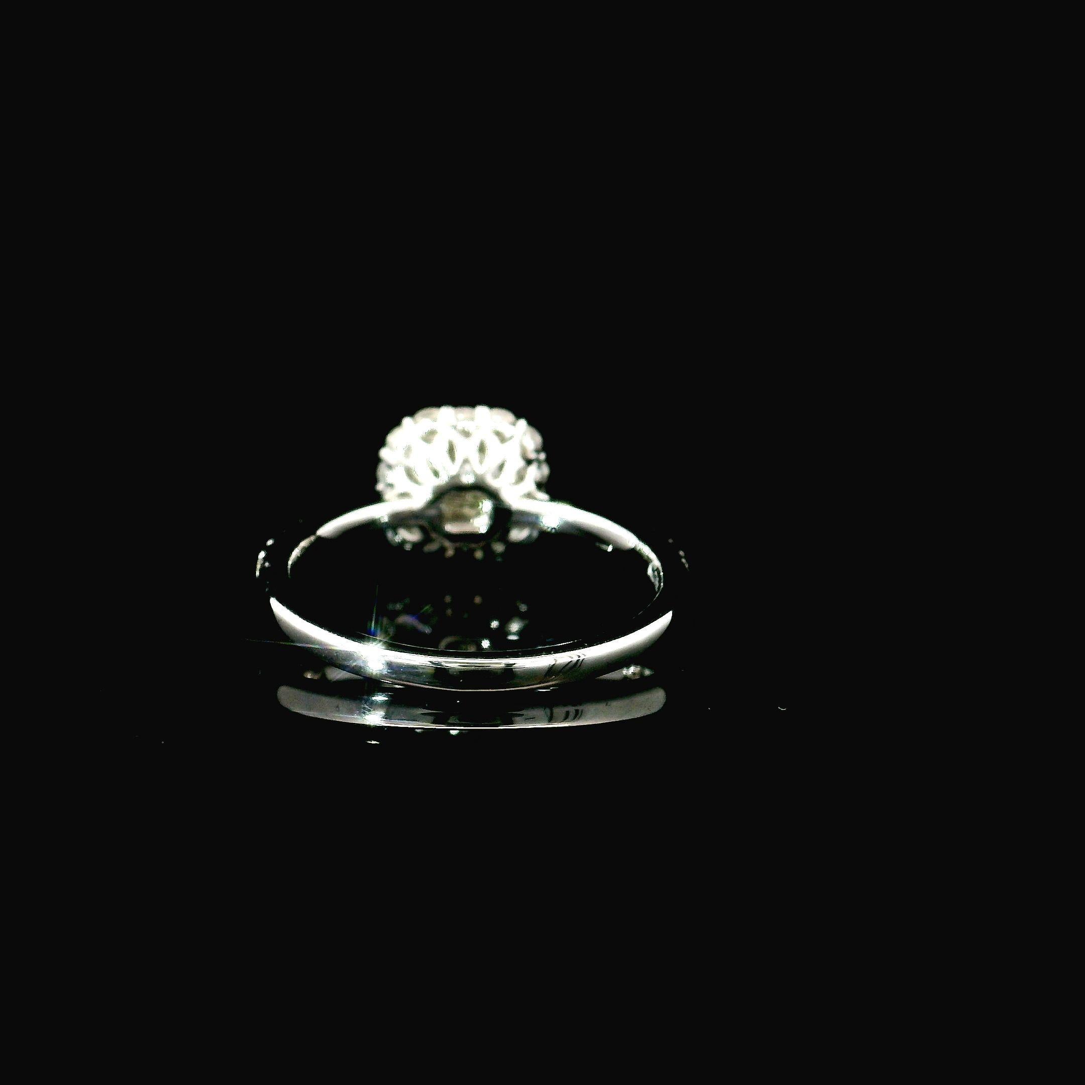 da uomo o donna Anello con diamante certificato AGL da 0.116 carati, di colore giallo scuro e purezza VS in vendita