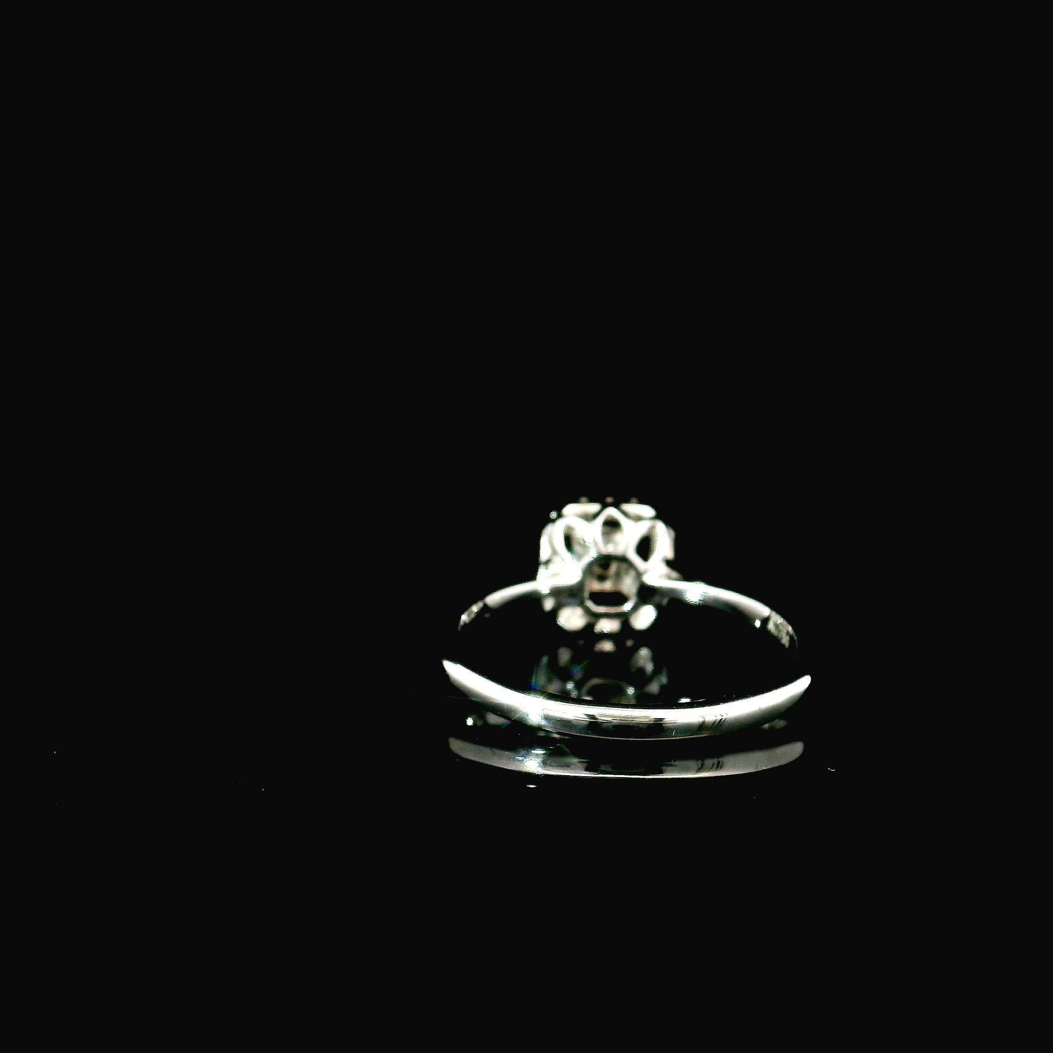Femenino o masculino Anillo de diamantes con certificado AGL de 0,203 quilates de color rosa intenso con claridad SI en venta