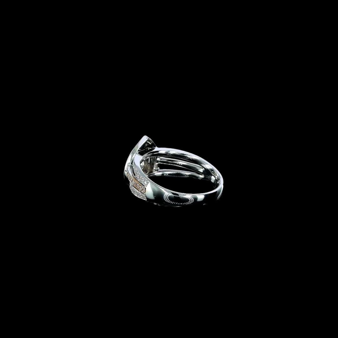 AGL Certified 0.30 Carat Fancy Green Diamond Ring VS Clarity For Sale 2
