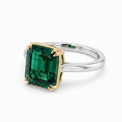 AGL Certified 10 Carat Emerald Ring Made-to-Order