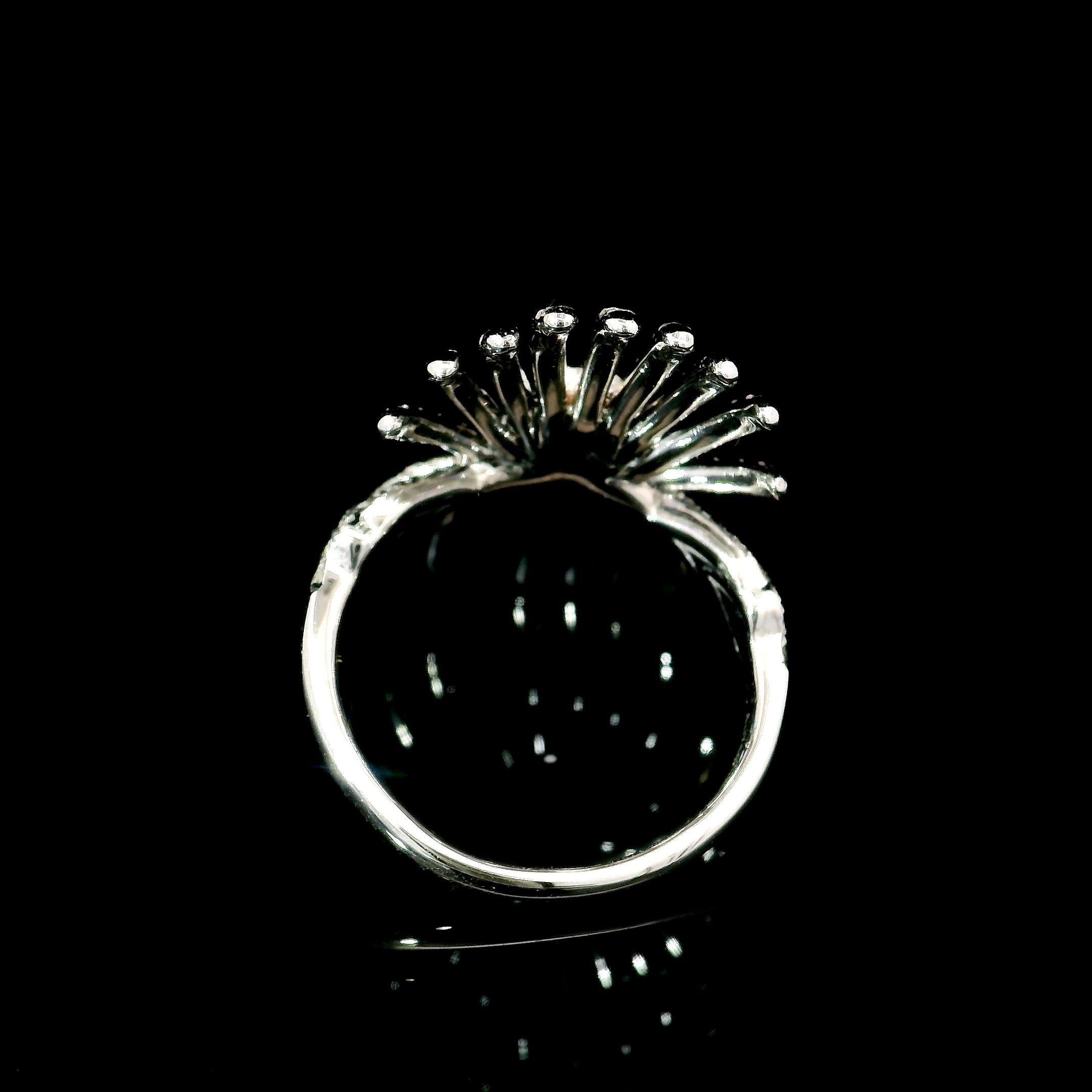 da uomo o donna Anello con diamante certificato AGL da 1.00 carati, di colore verde e di chiarezza VS in vendita