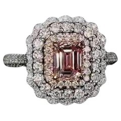 AGL zertifiziert 1.00 Karat Fancy Pink Diamond Ring VS Clarity