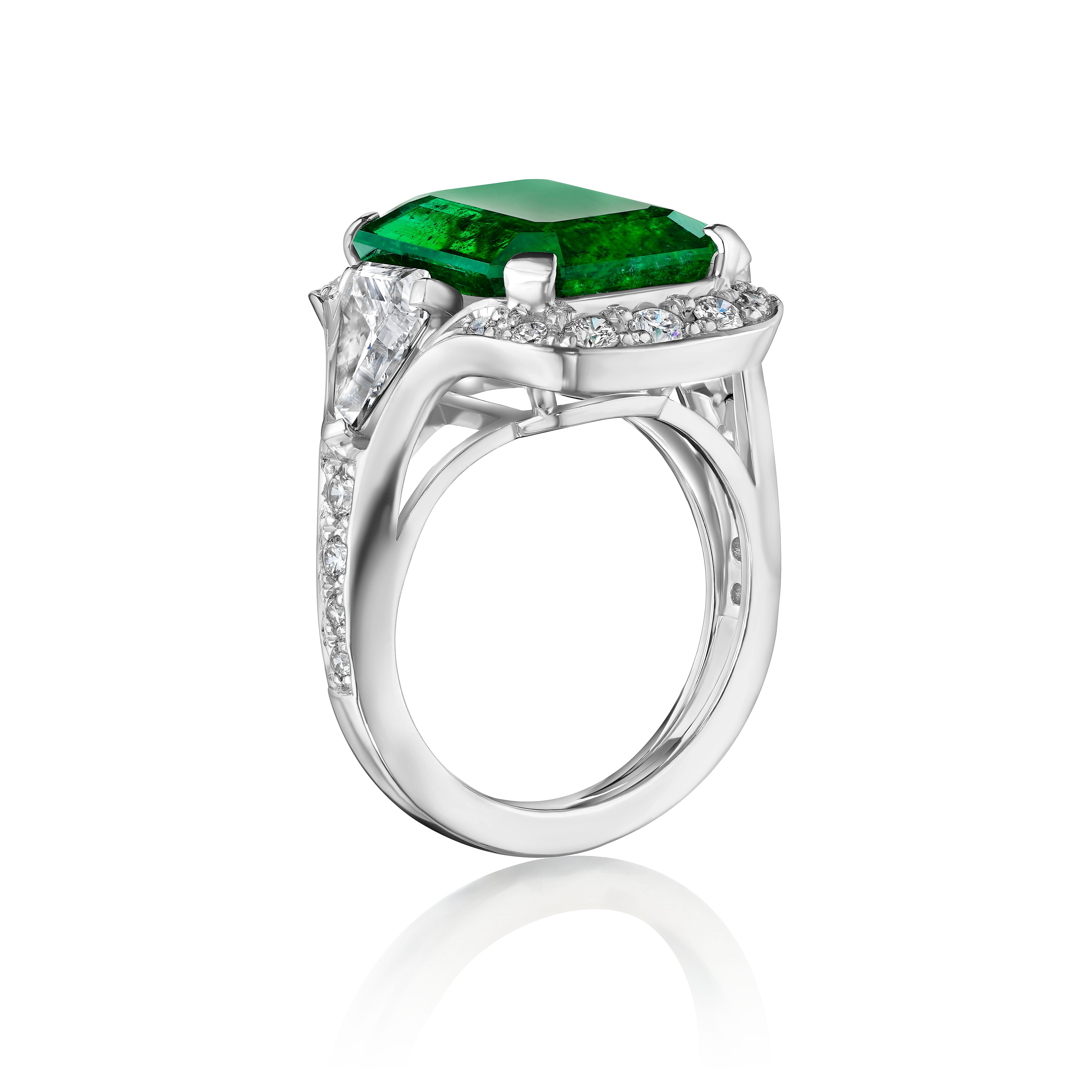 rockefeller emerald ring